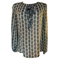 Tory Burch Josephine Seidenhemd