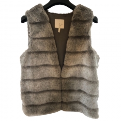 Joie Kunstpelz-Weste