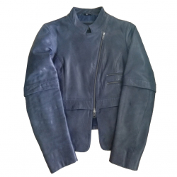 Lawrence Grey Leather jacket