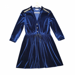 Patrizia Pepe Samt Kleid