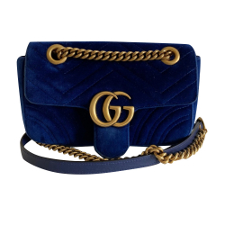 Gucci GG Umhängetasche aus Marmont-Samt