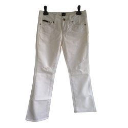 Dolce & Gabbana Neue zerrissene weiße Jeans
