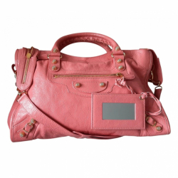 Balenciaga City with gold hardware