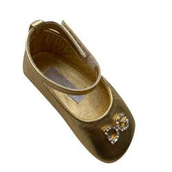 Dolce&Gabbana Goldene Ballerinas
