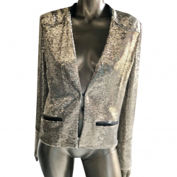 Maje Veste dorée