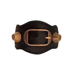 Balenciaga City giant bracelet black