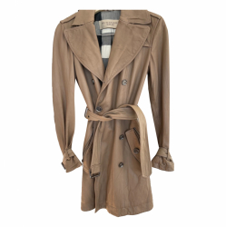 Burberry Leather trench coat in used look