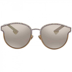 Christian Dior White/Gold Christian Symmetric Gbz/Qv New Sunglasses
