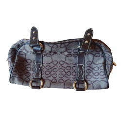 Lancel Tasche aus Leder und Stoff