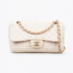 Chanel Boucle' Classic Medium Einzelklappen-Tasche