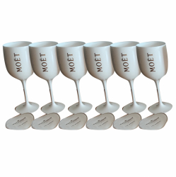 Moët & Chandon 6 Champagner Gläser