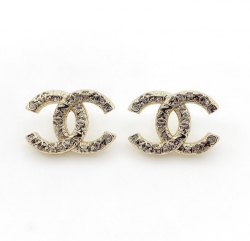 Chanel CC Golden Earrings