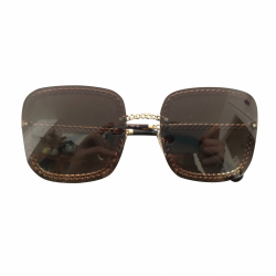 Chanel Quadratische Sonnenbrille