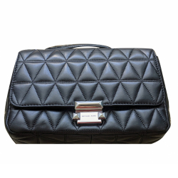 Michael Kors Sloan Grand sac à bandoulière en cuir matelassé