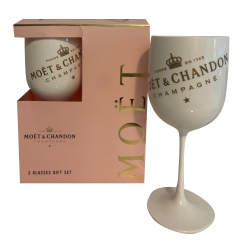 Moët & Chandon 2 verres à champagne neufs