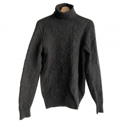 Massimo Dutti Wool Twisted Neck Sweater