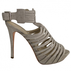 Navyboot Keilsandalen aus Wildleder.