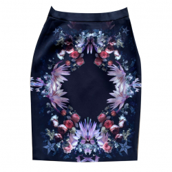 Givenchy Superbe - et rare - jupe florale Givenchy à fermeture éclair.