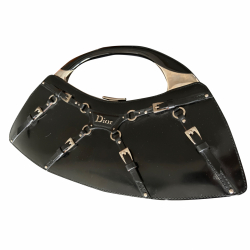 Christian Dior Sac à main noir soirée