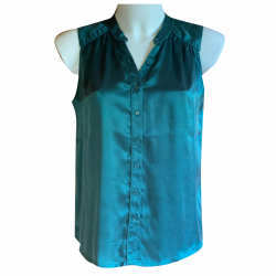 Cyrillus Chemisier en soie sans manches