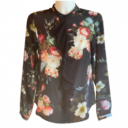 JJB Benson Blume Seidenbluse