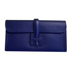 Hermès Pochette Jige 29 bleue