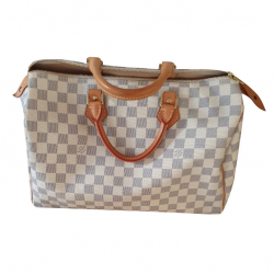 Louis Vuitton Speedy 35 toile Damier Azur