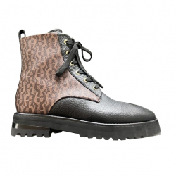 Aigner Two-tone leather boots