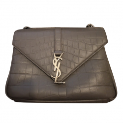 Yves Saint Laurent College monograme crocodile