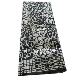 Lancetti Spring floral cotton scarf/ pareo
