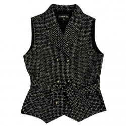 Chanel Gilet en tweed