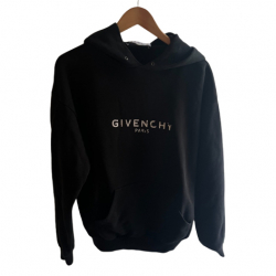 Givenchy Kapuzenpullover mit gerissenem Logo