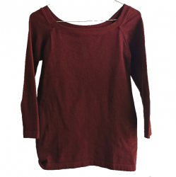 Wolford Bordeaux 3/4 sleeve top