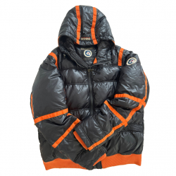 Napapijri Black/orange down jacket