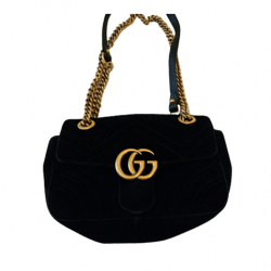 Gucci Sac à main GG Marmont Flap en velours
