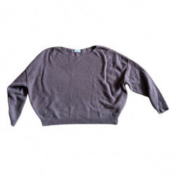 American Vintage Boat-neck sweater in fine knit