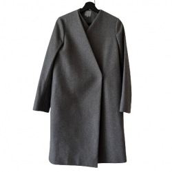 Cos Grey classic layered coat