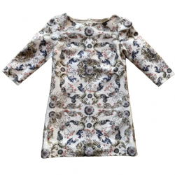 Prabal Gurung Mini-robe en soie, imprimée d'un foulard saisissant.