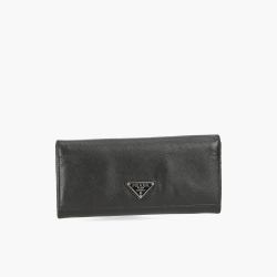 Prada Leather Long Wallet