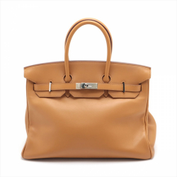 Hermès Birkin 35 Swift Natural Sable Silver Hardware