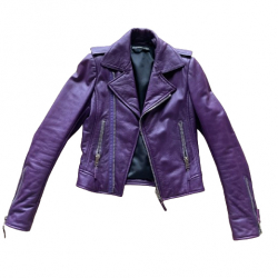Balenciaga Classic moto, in plummy purple!