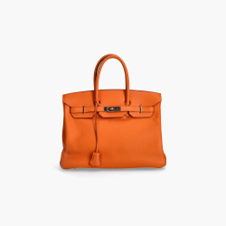 Hermès HERMES Brikin 35 Swift Handbag