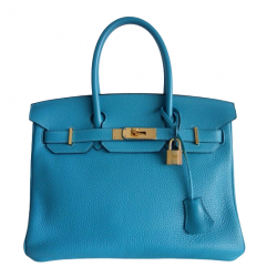 Hermès Hermes Birkin 30 bag turquoise