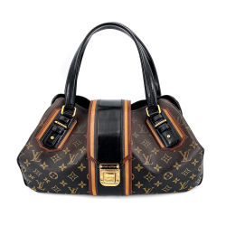 Louis Vuitton Mirage Griet Noir Monogram Canvas & Leather Bag