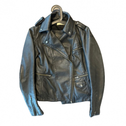Naf Naf Black leather jacket