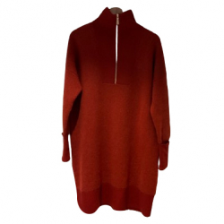 Hugo Boss Relaxed Fit wool-blend sweater dress Style No. 50479290