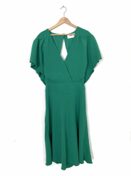 Bash Siranda Green Dress - Size L