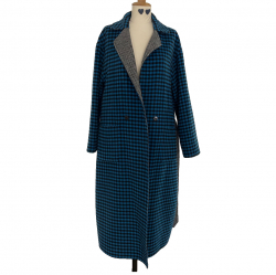 Scotch & Soda Manteau réversible imprimé vichy