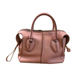 Tod's Sac à main cuir rose modèle D Styling