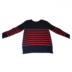 Envie de fraise Navy sweater